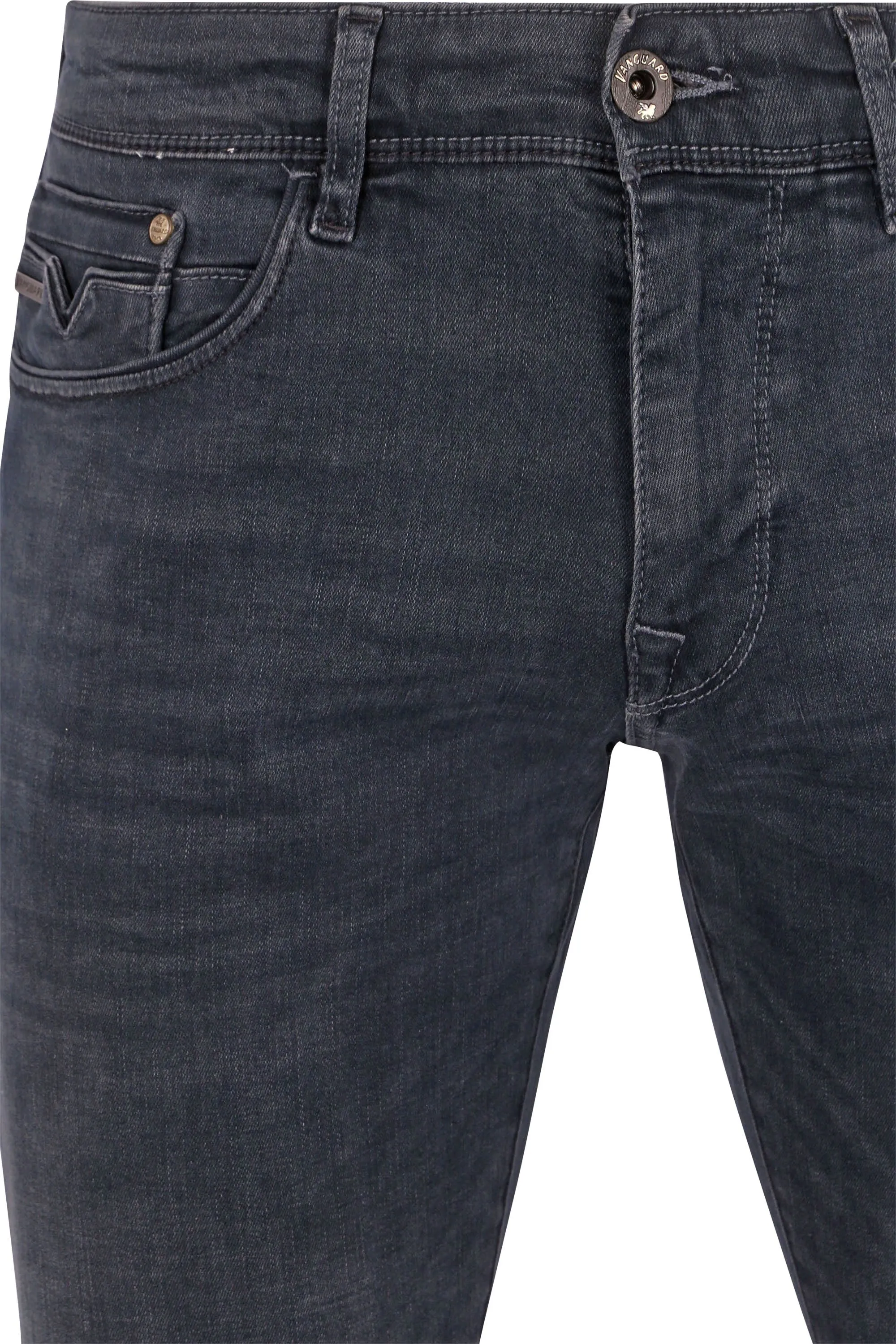 Vanguard  Jeans V12 Rider Antraciet ODB