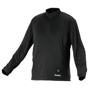 Verwarmd ondershirt met rits 3XL