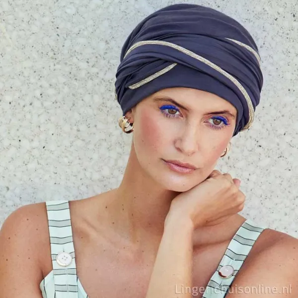 VIVA headwear Emmy 1523 chemo mutsje met losse hoofdband