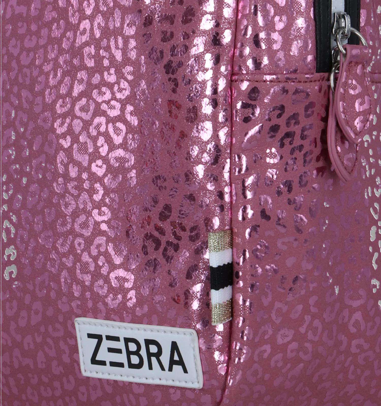 Zebra Rugzak roze